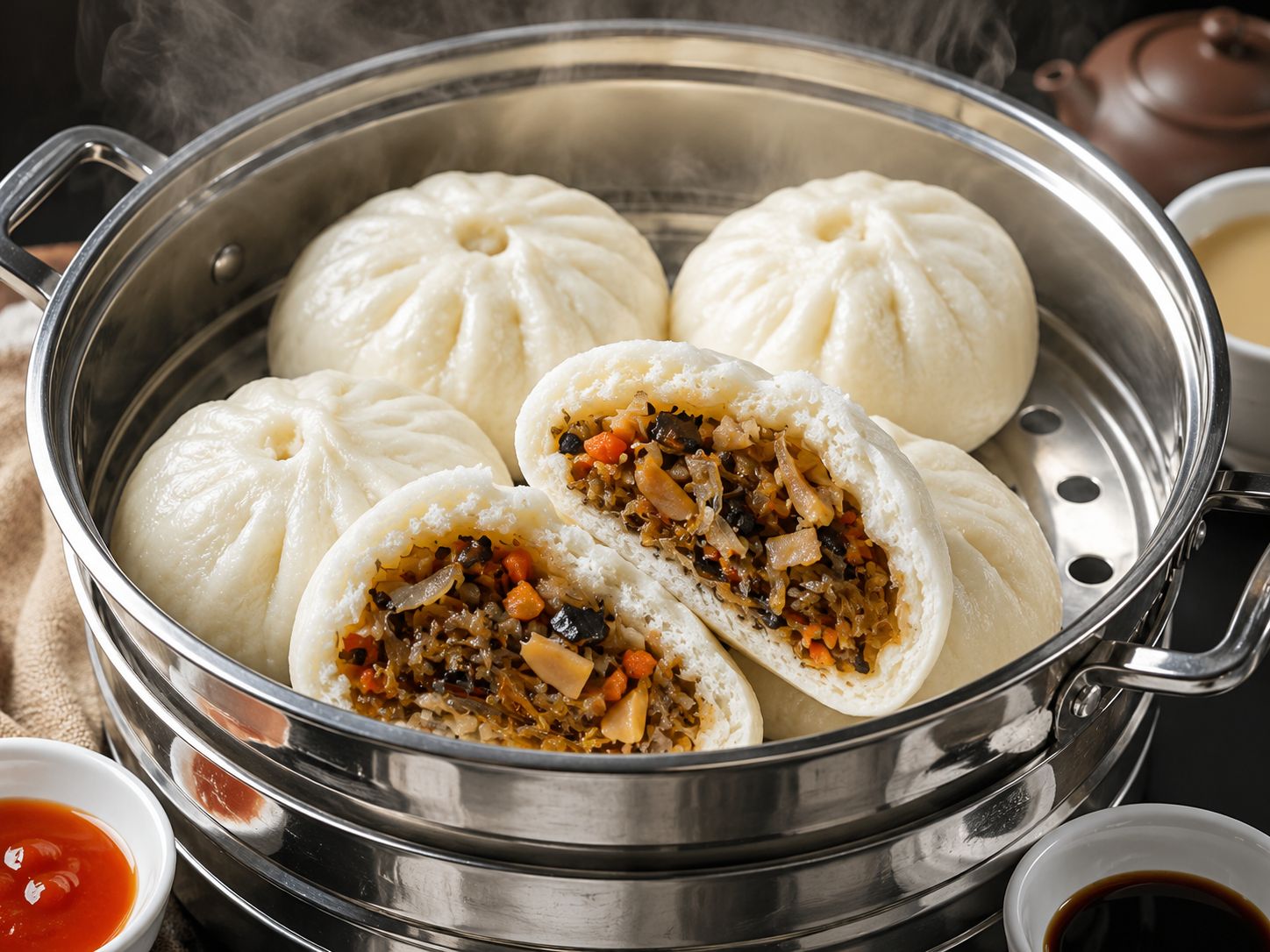 Cách Làm Bánh Bao Thuần Chay Mềm Xốp Tại Nhà