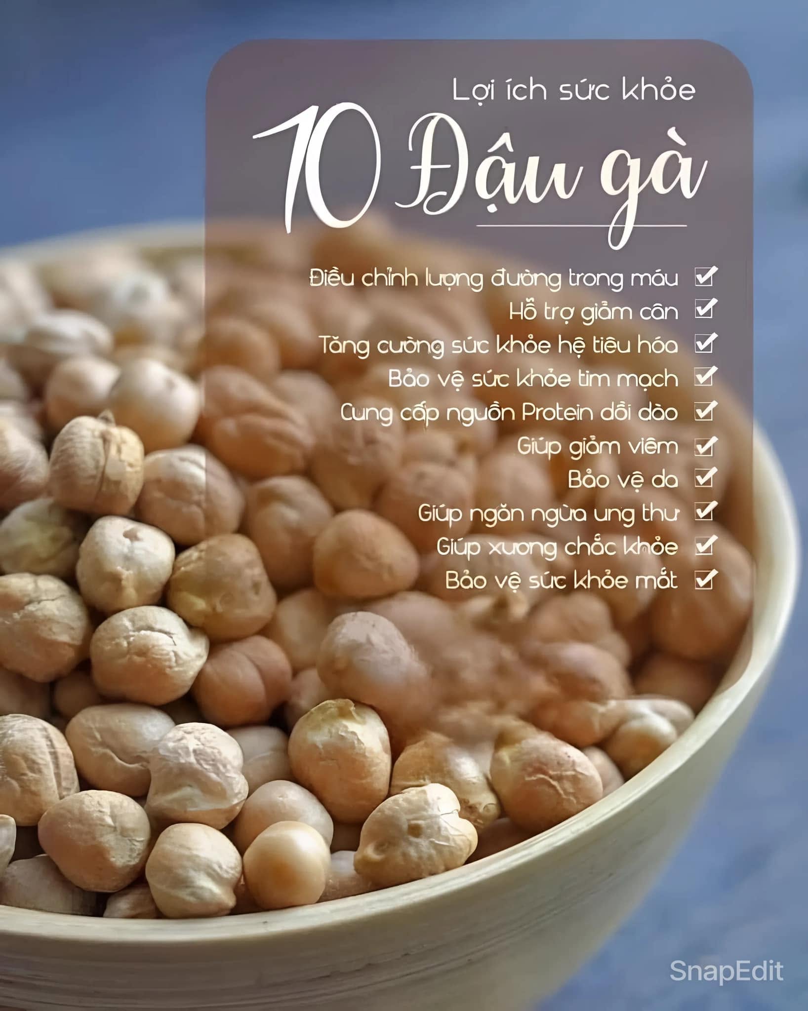 Đậu gà – Nguồn đạm thực vật bổ dưỡng và những món chay ngon dễ làm