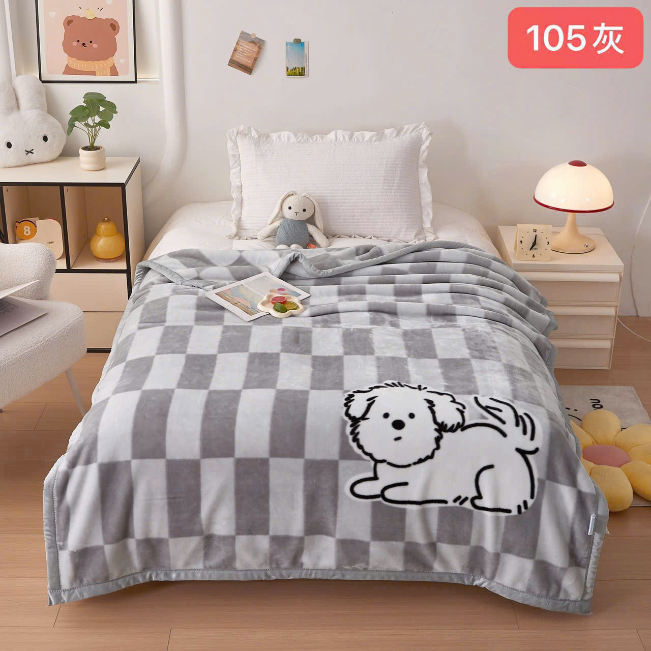 Chăn Siêu Tuyết Học Sinh 2kg, 1,5m x 2m – Nhẹ, Ấm, Màu Hot Sẵn Hàng