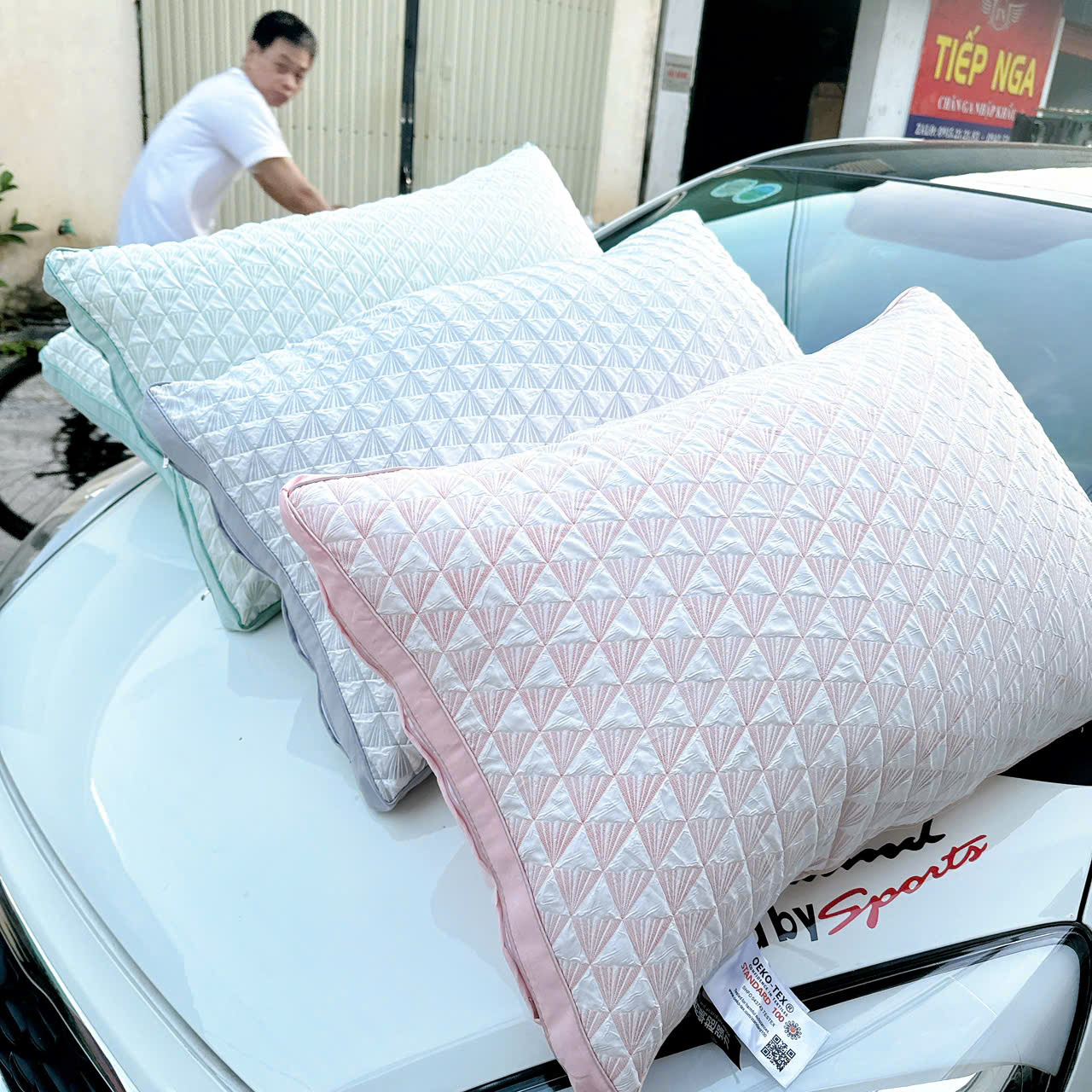 Ruột gối COOL Polyester cao cấp thế hệ mới