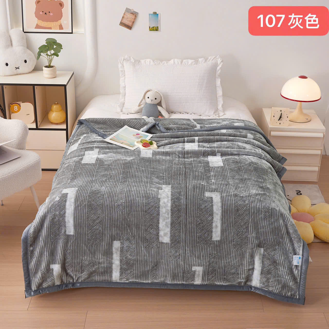 Chăn Siêu Tuyết Học Sinh 2kg, 1,5m x 2m – Nhẹ, Ấm, Màu Hot Sẵn Hàng
