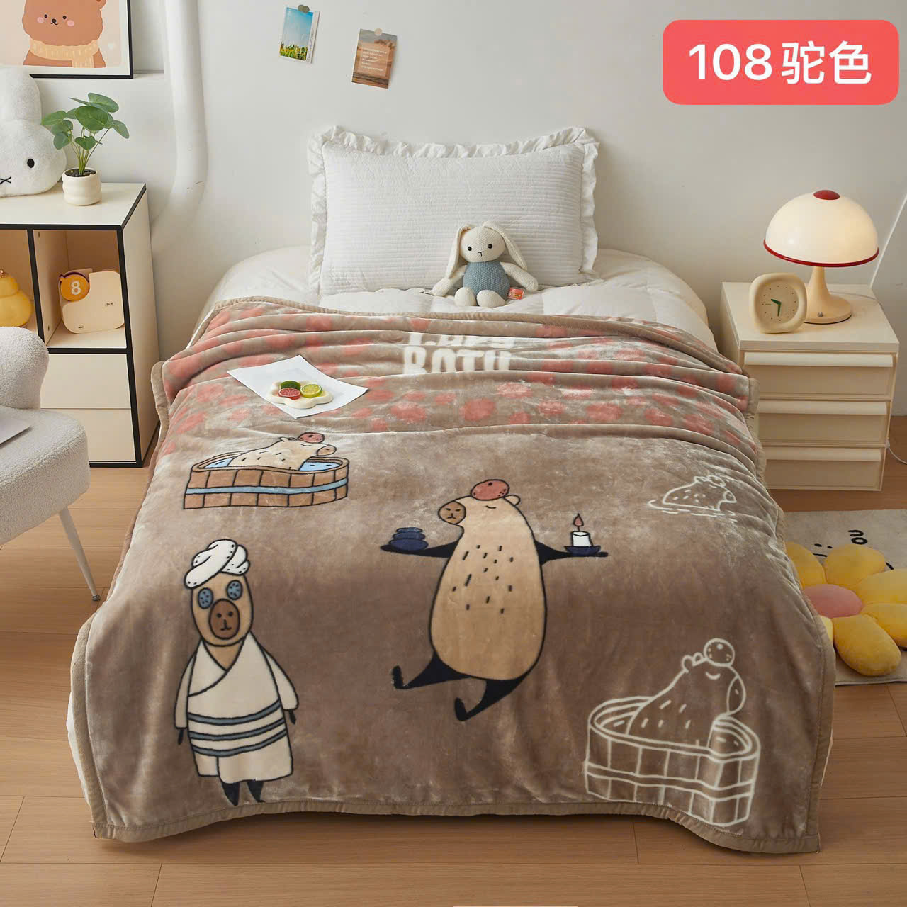 Chăn Siêu Tuyết Học Sinh 2kg, 1,5m x 2m – Nhẹ, Ấm, Màu Hot Sẵn Hàng