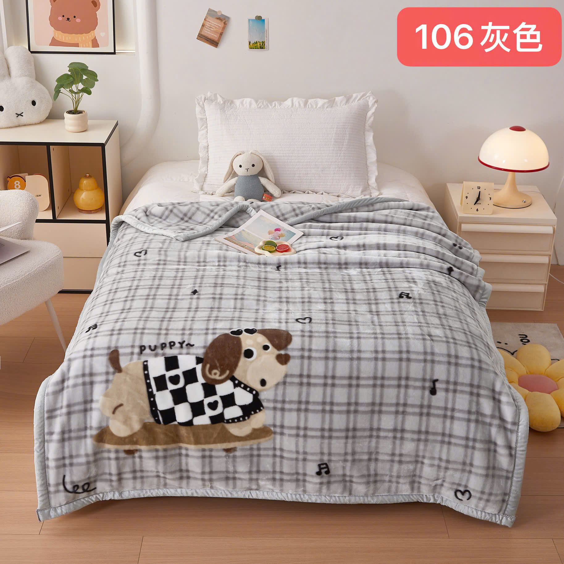 Chăn Siêu Tuyết Học Sinh 2kg, 1,5m x 2m – Nhẹ, Ấm, Màu Hot Sẵn Hàng