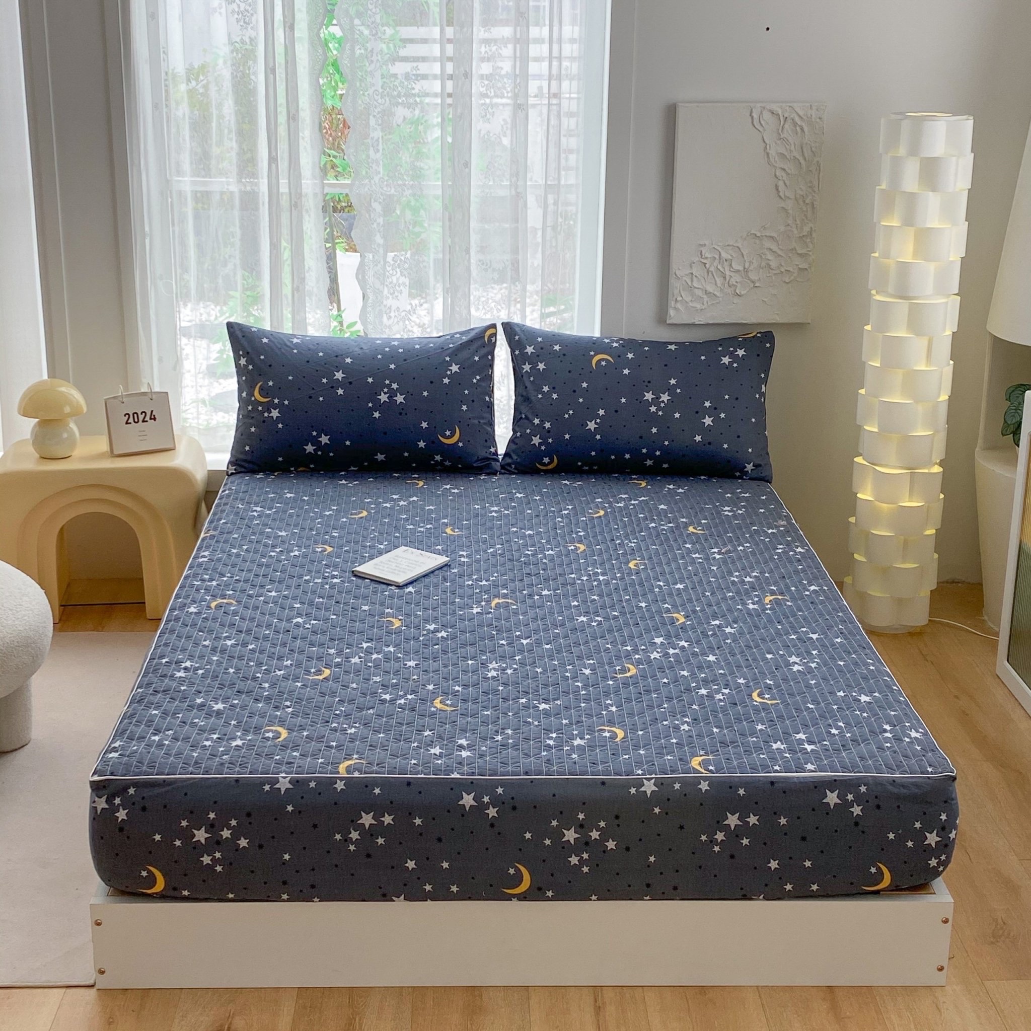 Bộ ga gối Cotton Organic trần bông