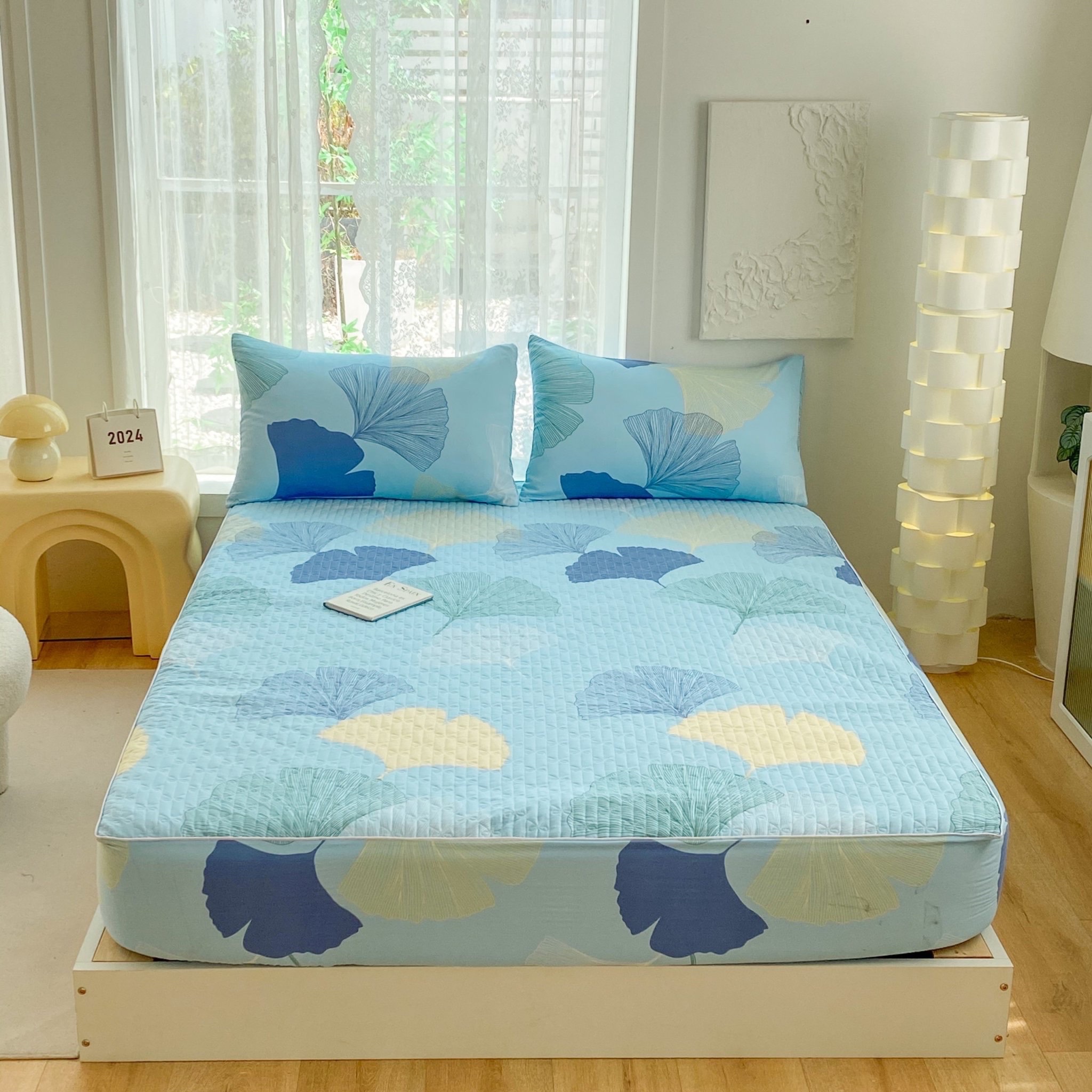 Bộ ga gối Cotton Organic trần bông