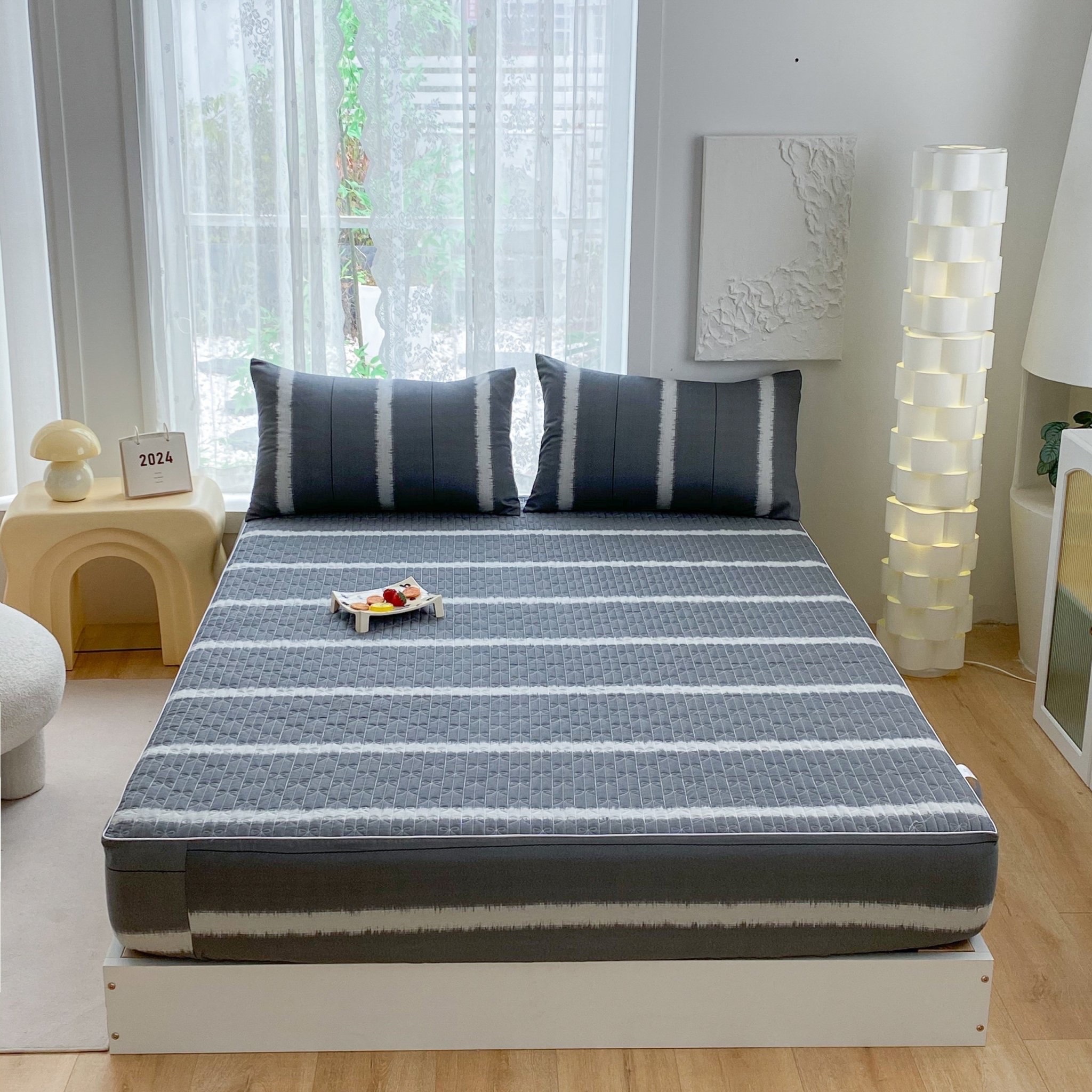 Bộ ga gối Cotton Organic trần bông