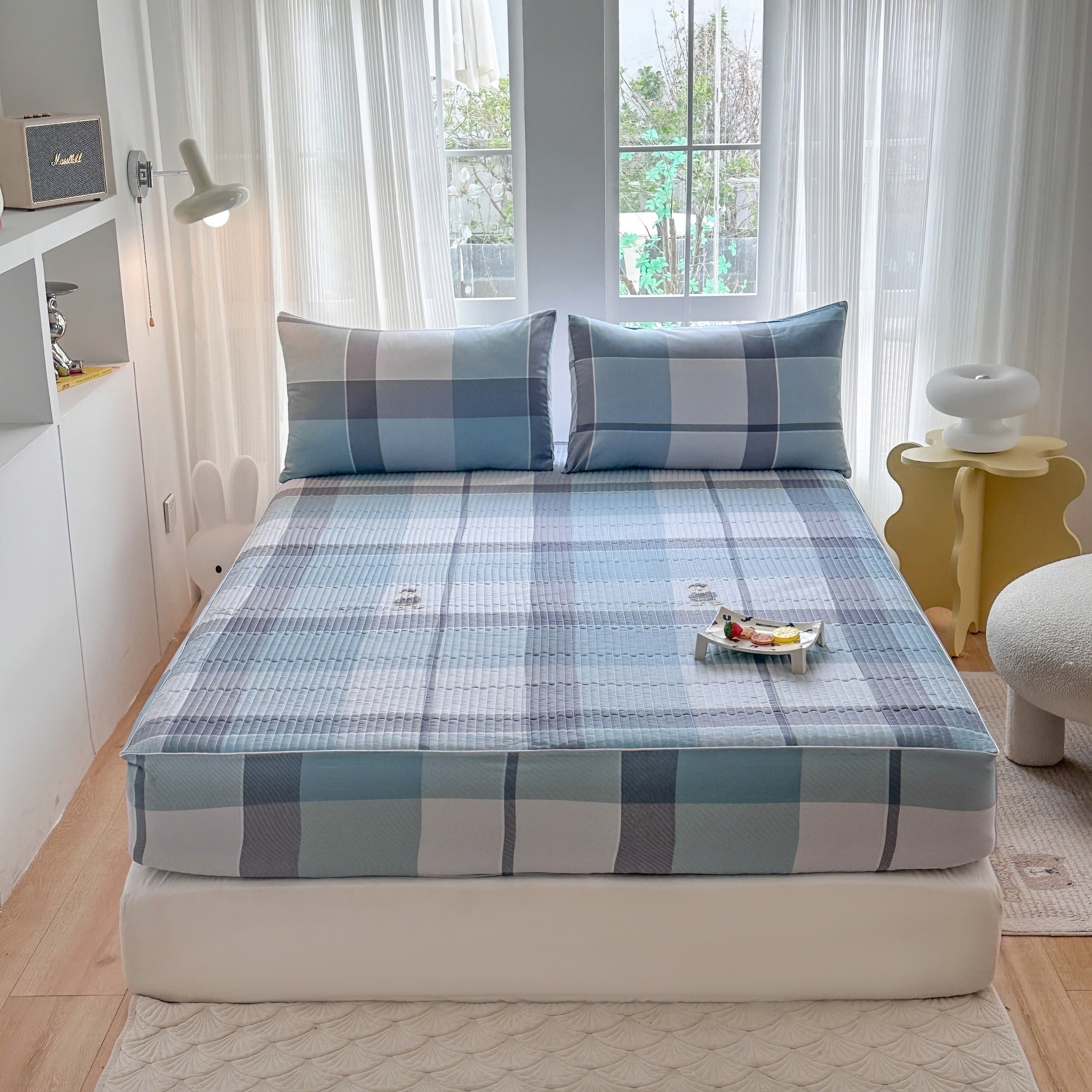 Bộ ga gối Cotton Organic trần bông