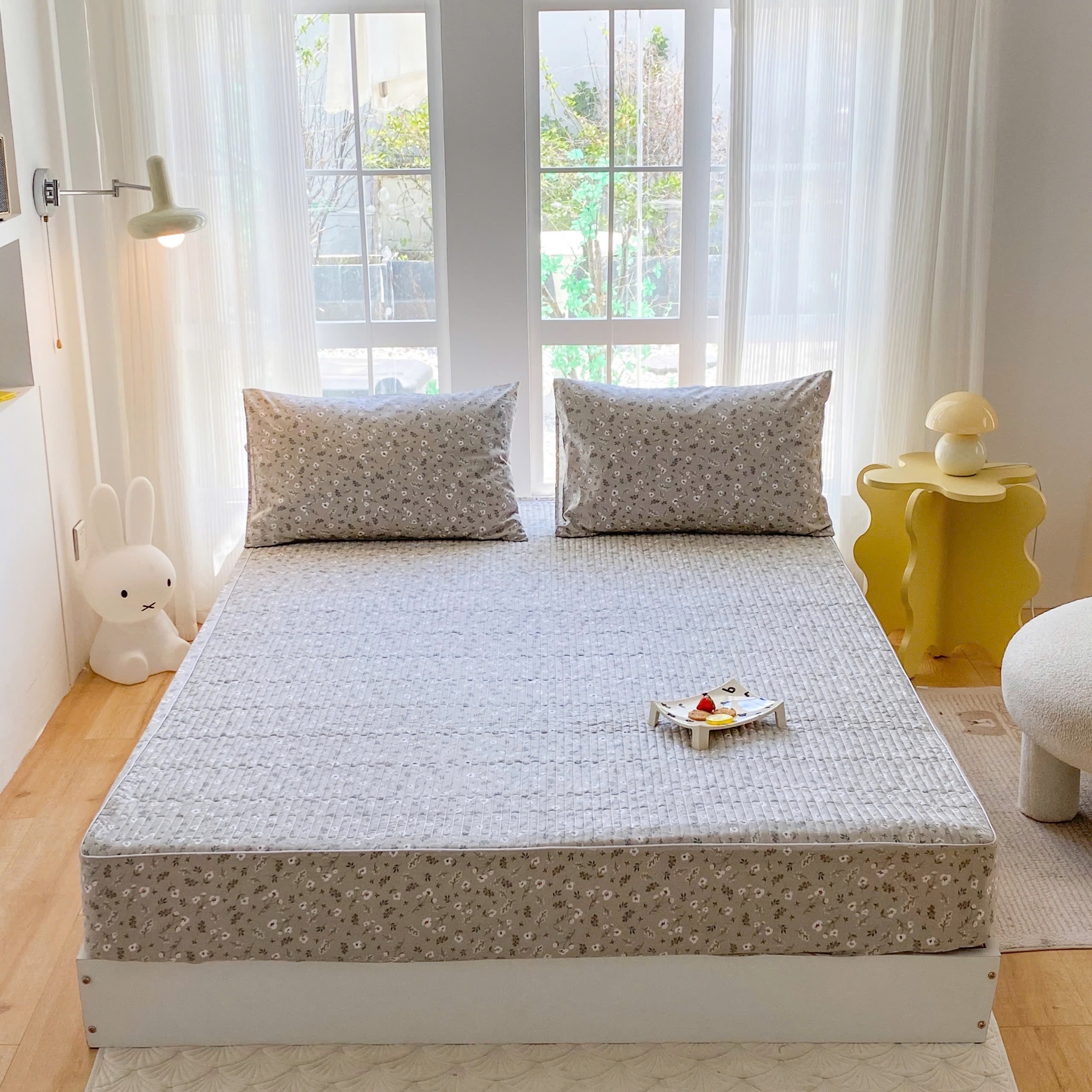 Bộ ga gối Cotton Organic trần bông