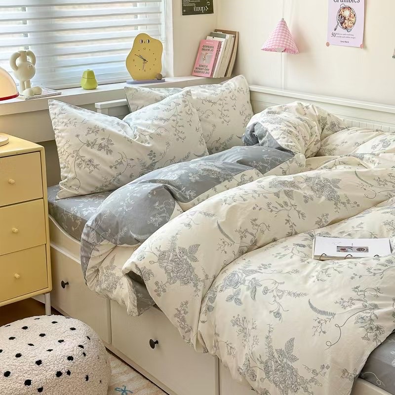 Bộ chăn ga gối Cotton Organic Hàn Quốc