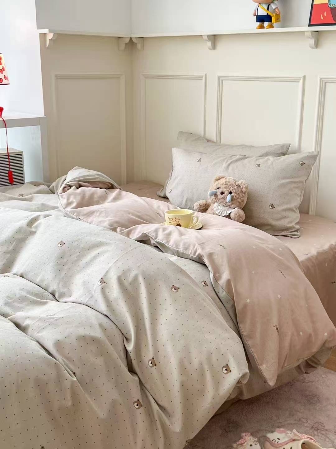 Bộ chăn ga gối Cotton Organic Hàn Quốc