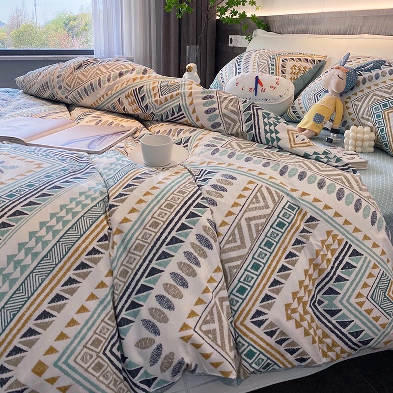 Bộ chăn ga gối Cotton Organic Hàn Quốc