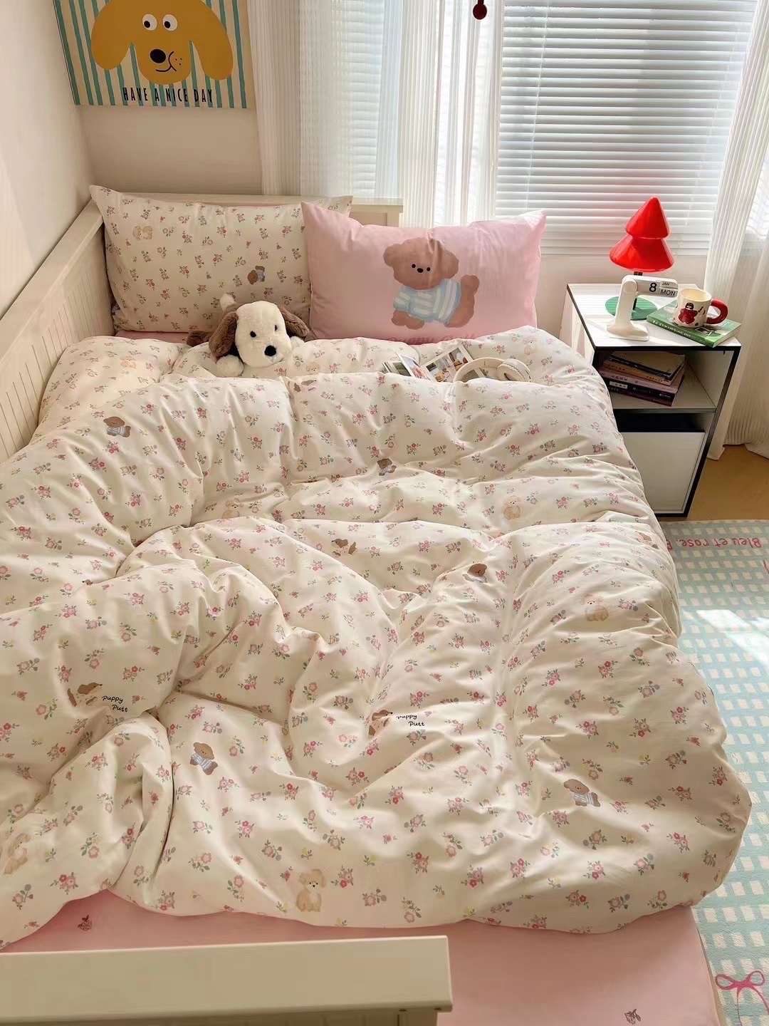 Bộ chăn ga gối Cotton Organic Hàn Quốc