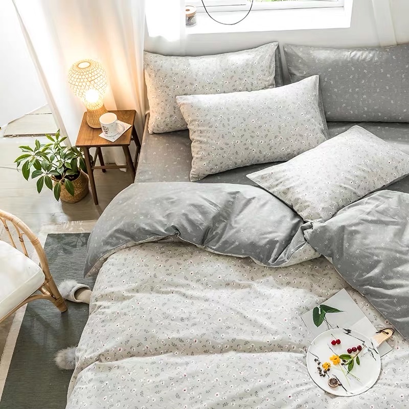 Bộ chăn ga gối Cotton Organic Hàn Quốc