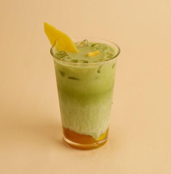 Matcha Latte Xoài - Mango Matcha Latte