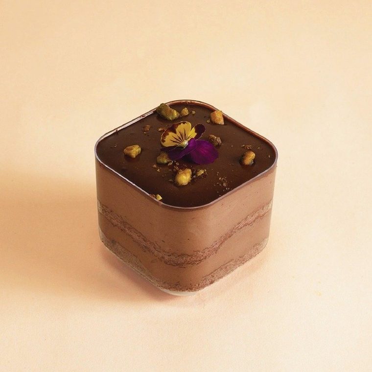 Mini Cake Nama Socola - Nama Chocolate Mini Cake