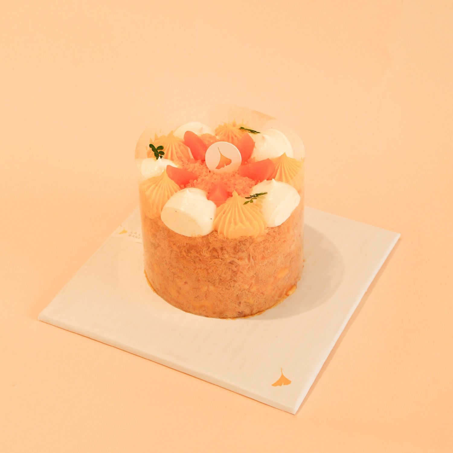 Bánh Sinh Nhật Bông Lan Trứng Muối 10cm