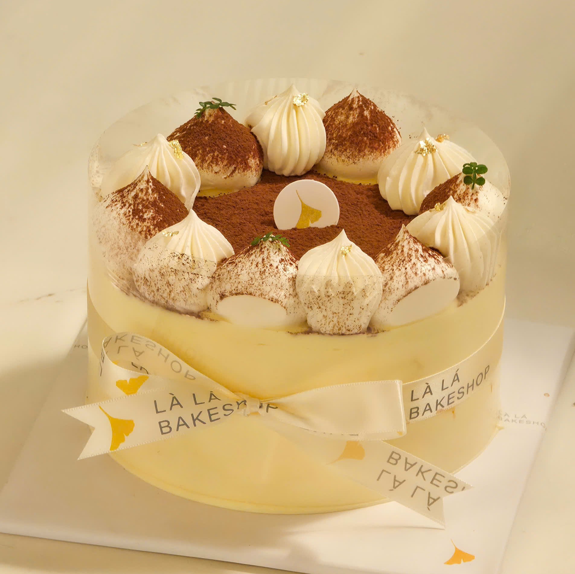 Bánh Sinh Nhật Tiramisu Cà Phê Việt 16cm