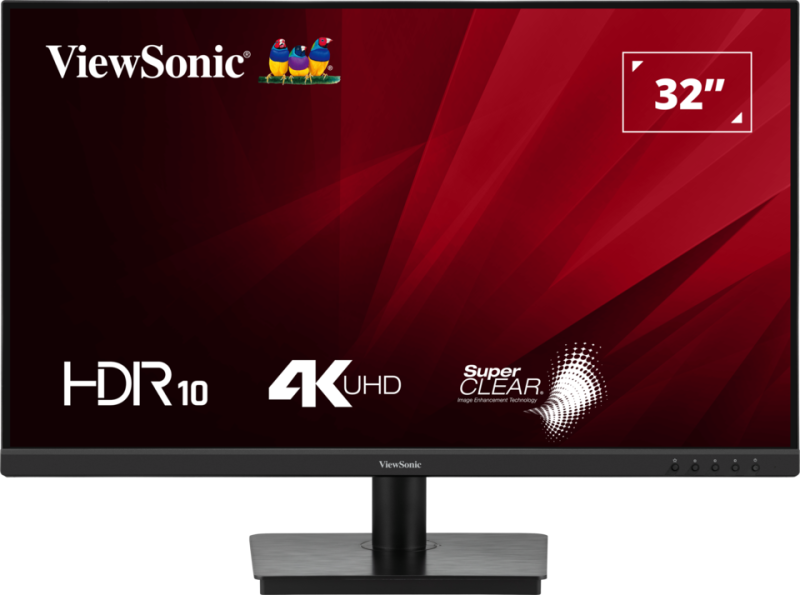Màn hình máy tính ViewSonic VS19992 VA3208-4K-MHD, 31.5" 4K UHD VA, DP, HDMI 2.0 (with HDCP 2.2), SPK 2.5W x2, 3Y WTY_VA3208-4K-MHD