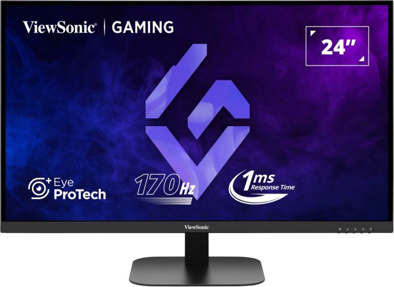 Màn hình máy tính ViewSonic VS20209 VX2457A-HD-PRO, 23.8" FHD IPS 170Hz, DP, HDMI 1.4, 3Y WTY_VX2457AHD- PRO