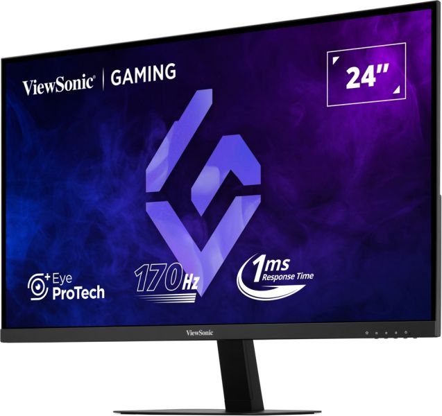 Màn hình máy tính ViewSonic VS20209 VX2457A-HD-PRO, 23.8" FHD IPS 170Hz, DP, HDMI 1.4, 3Y WTY_VX2457AHD- PRO