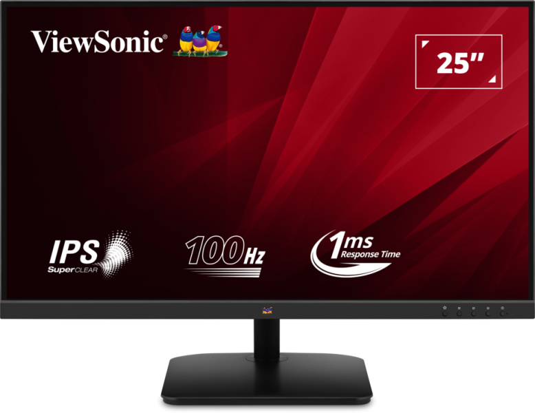 Màn hình máy tính ViewSonic VA2532-H, 24.5" FHD IPS 100Hz, VGA, HDMI 1.4, 3Y WTY (Model: VS20563)_VA2532-H