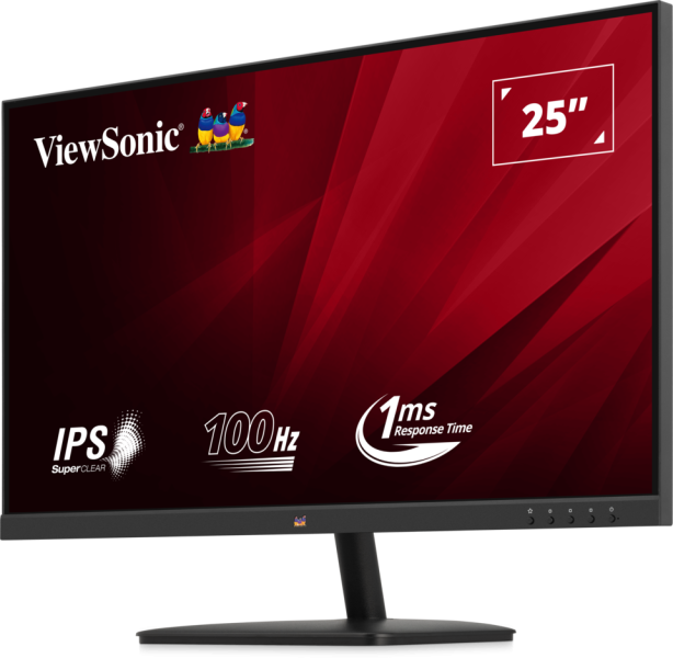 Màn hình máy tính ViewSonic VA2532-H, 24.5" FHD IPS 100Hz, VGA, HDMI 1.4, 3Y WTY (Model: VS20563)_VA2532-H