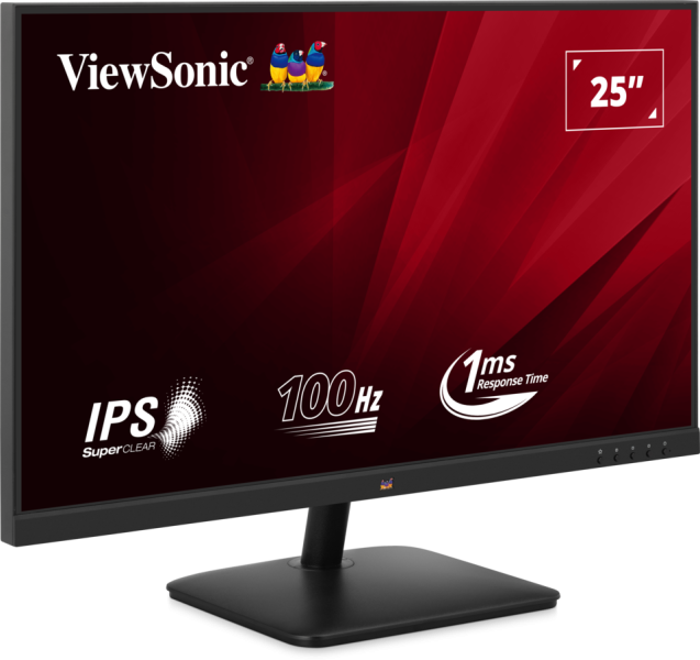 Màn hình máy tính ViewSonic VA2532-H, 24.5" FHD IPS 100Hz, VGA, HDMI 1.4, 3Y WTY (Model: VS20563)_VA2532-H