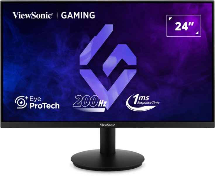 Màn hình máy tính ViewSonic VX2425-HD-PRO 23.8FHD200Hz VA (16:9), 300nits, 1ms, 80M:1, HDMI 2.1x2, DPx1, 3Y WTY (Model: VS20535)_VX2425-HD-PRO