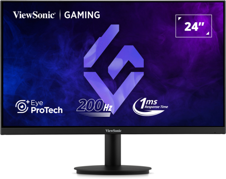Màn hình máy tính ViewSonic VX2425-HD-PRO 23.8FHD200Hz VA (16:9), 300nits, 1ms, 80M:1, HDMI 2.1x2, DPx1, 3Y WTY (Model: VS20535)_VX2425-HD-PRO