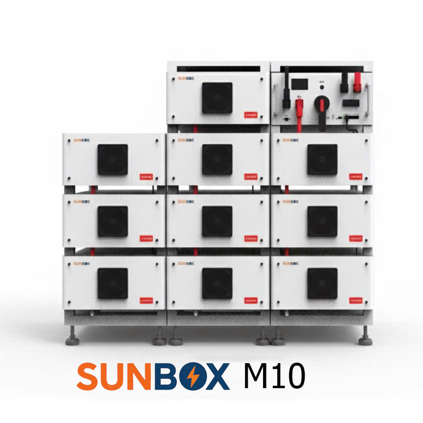 Pin lưu trữ áp cao SUNBOX M10 160 kWh – Chính hãng