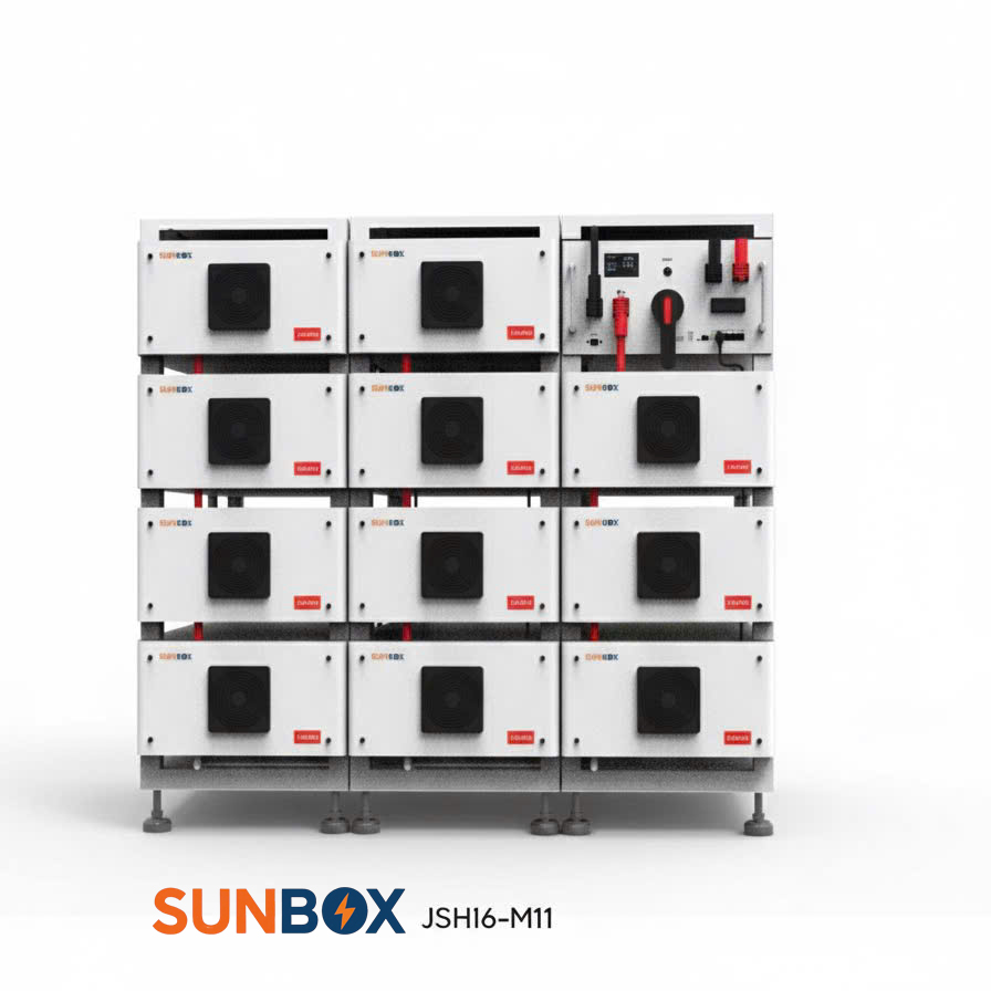 Pin lưu trữ áp cao SUNBOX M11 176 kWh – Chính hãng