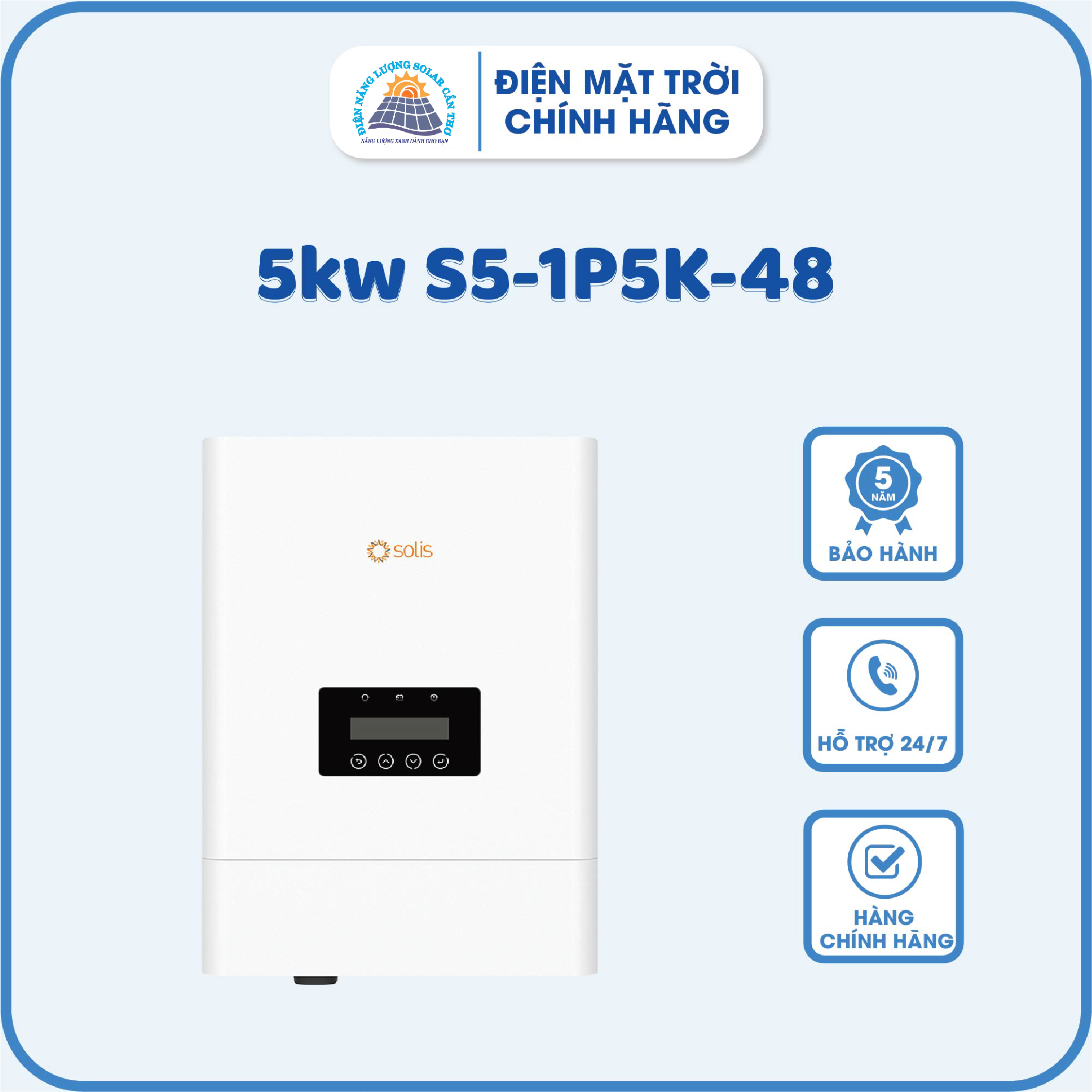 SOLIS 5KW - S5-1P5K-48