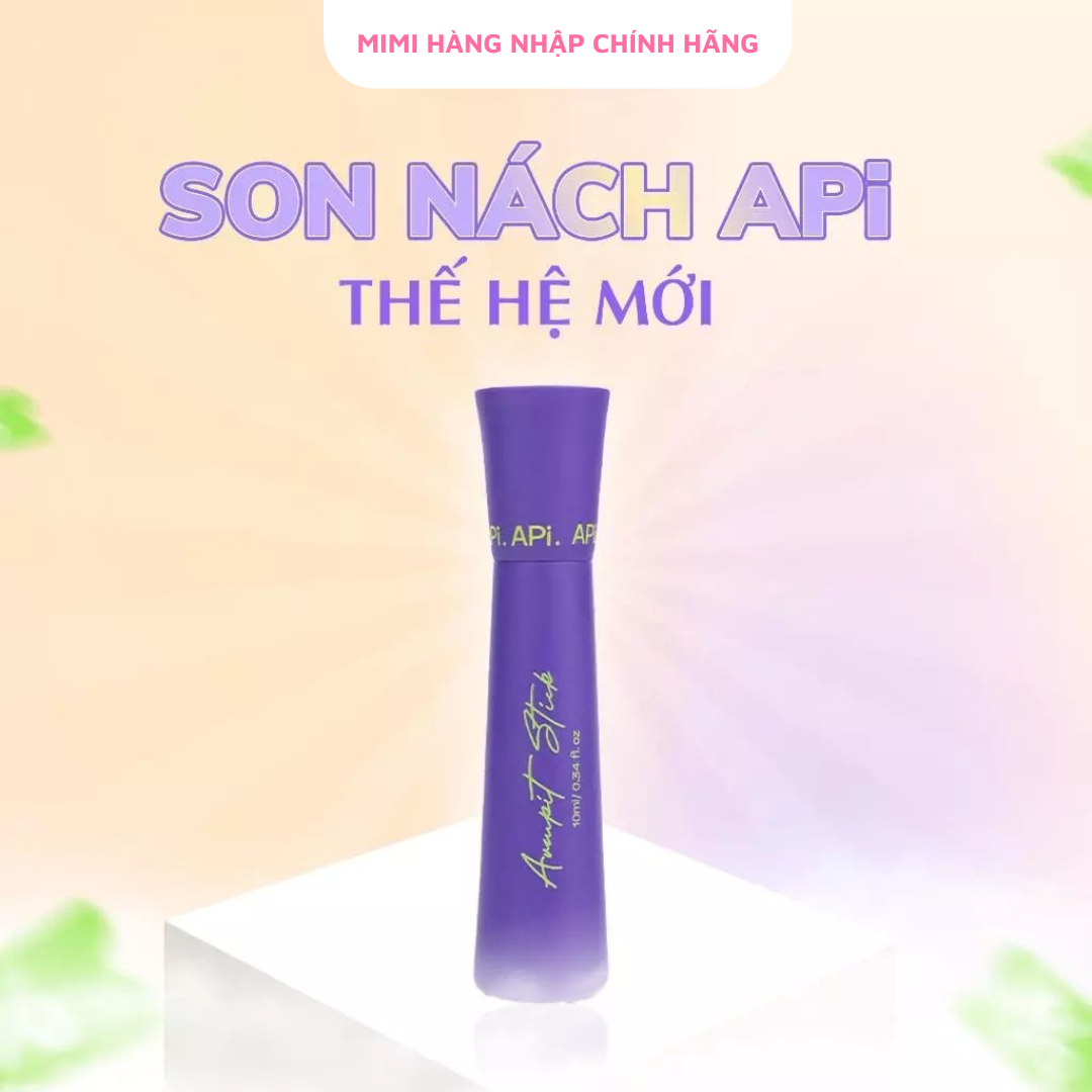 Son nách khử mùi hôi Serum khử mùi hôi nách API lăn nách giảm thâm nách ngăn tiết mồ hôi