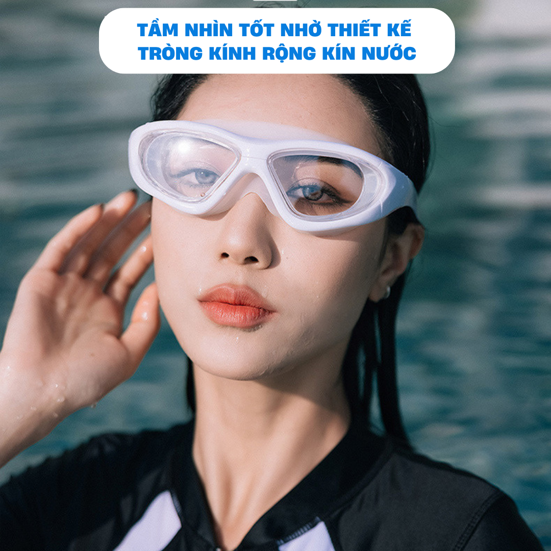 Kính bơi người lớn nam nữ hiệu YouYou thời trang mới nhất chống mờ sương kín nước