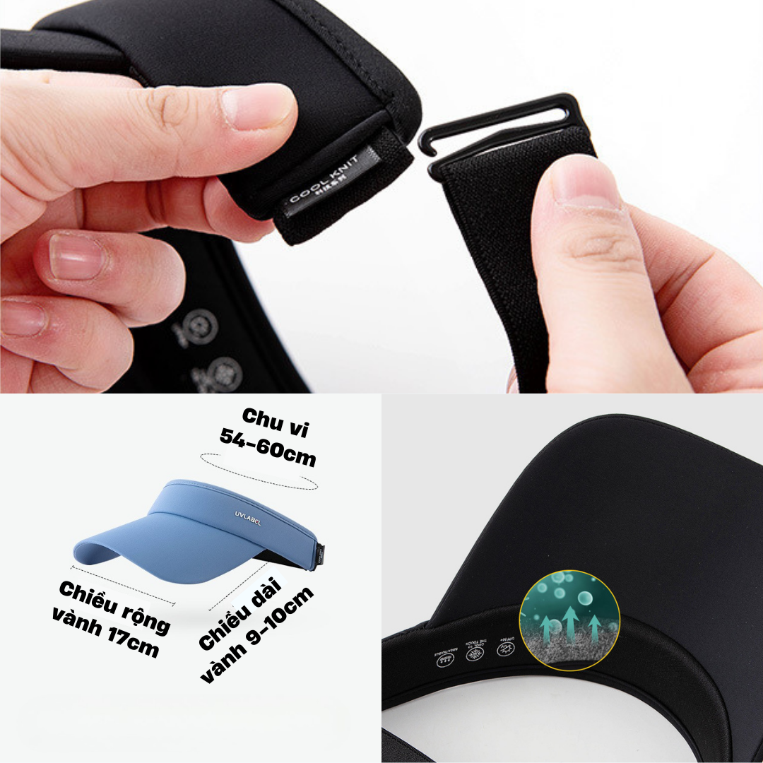 Mũ Thể Thao Thời Trang Unisex Nam Nữ Nón Chống Nắng UPF50+ Pickleball Tennis Golf Chạy Bộ MIRILIK HOUSE