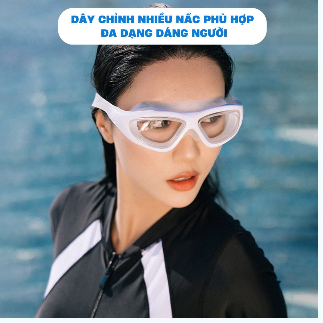 Kính bơi người lớn nam nữ hiệu YouYou thời trang mới nhất chống mờ sương kín nước