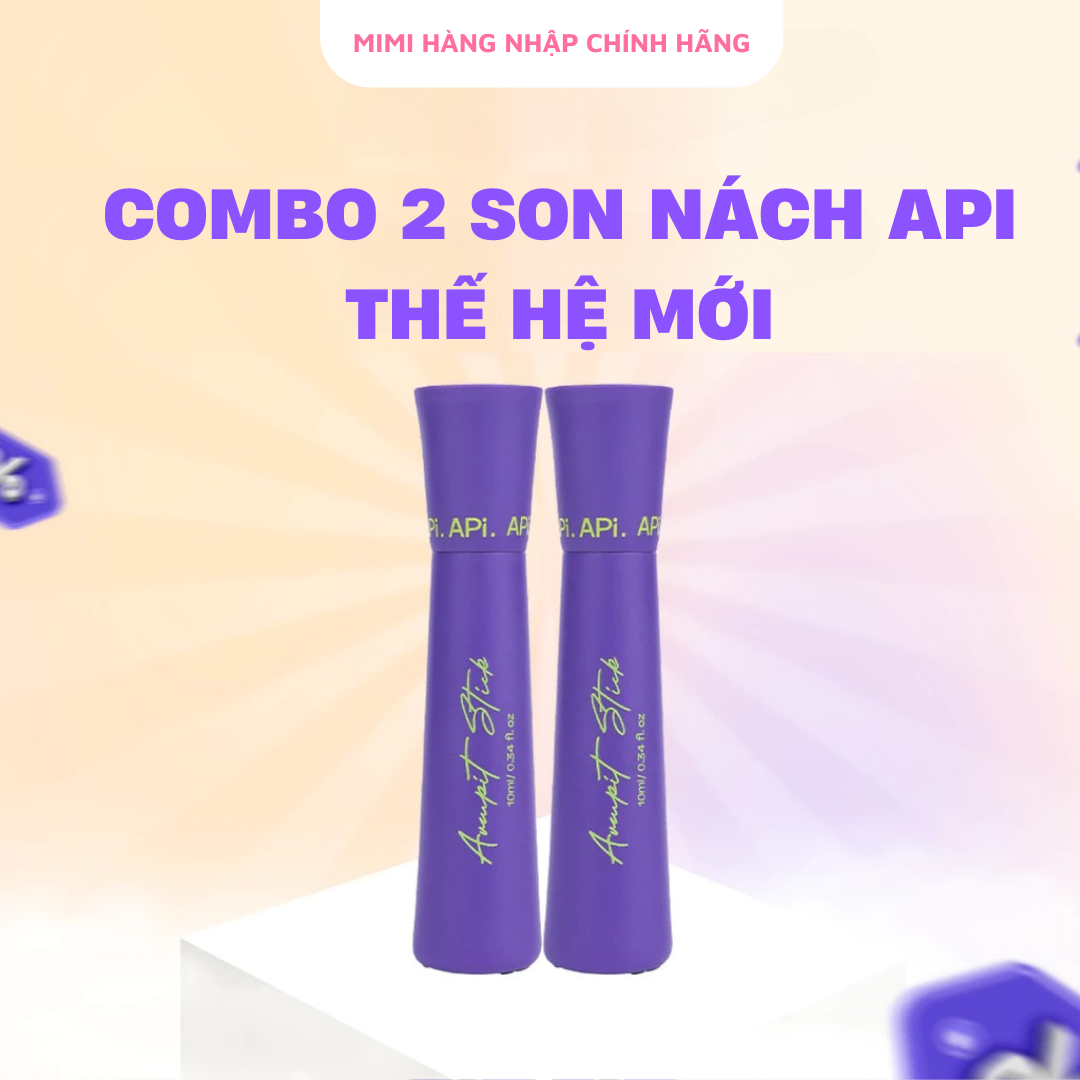 Son nách khử mùi hôi Serum khử mùi hôi nách API lăn nách giảm thâm nách ngăn tiết mồ hôi