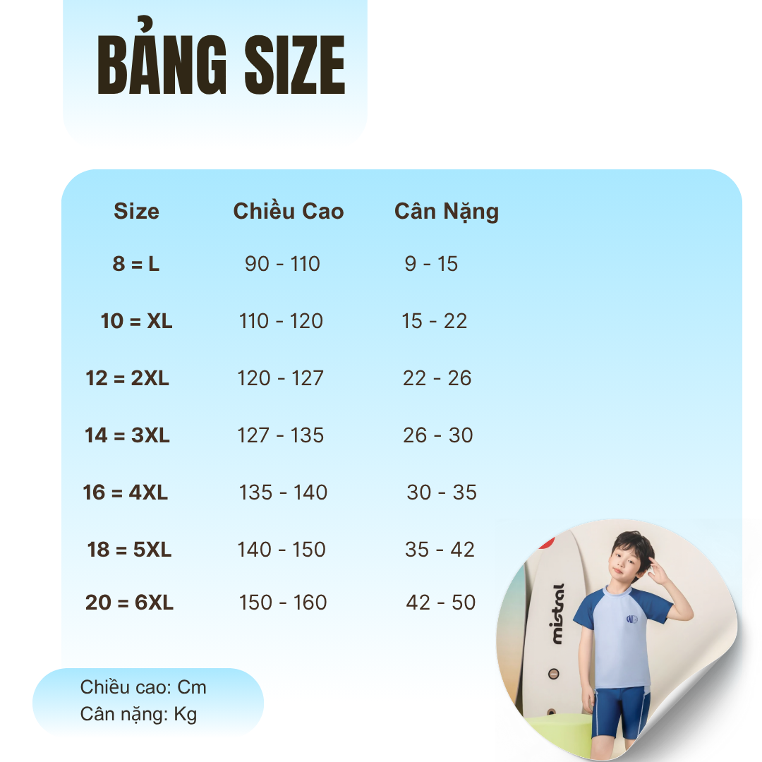 Bộ Đồ bơi bé trai Size đại từ 11 - 45 Kg áo bơi tay ngắn quần ngắn thoáng mát chống nắng cá Mirilik