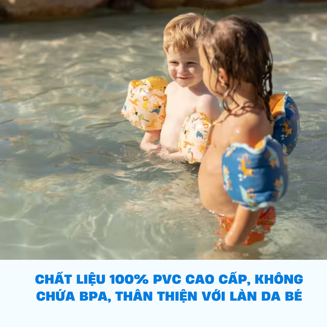 Phao bơi gắn tay cho trẻ em 11-30 kg hiệu Nabaiji - Mirilik
