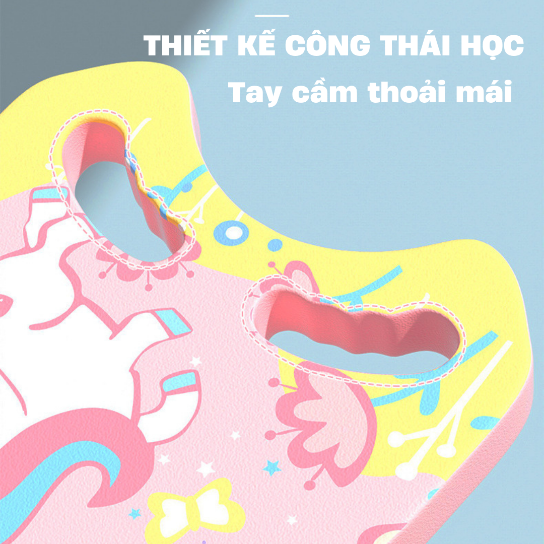 Phao bơi ván tập bơi trẻ em phao lưng bơi lội chính hãng YOU YOU hình pony, khủng long Mirilik House