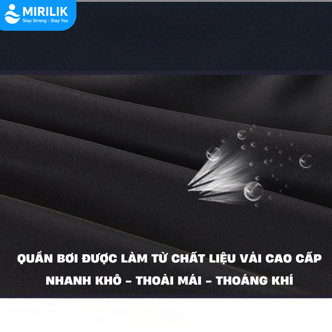 Combo Quần bơi nam + Nón bơi vải hiệu YUKE cao cấp nam tính hợp thời trang YURIPROMAX