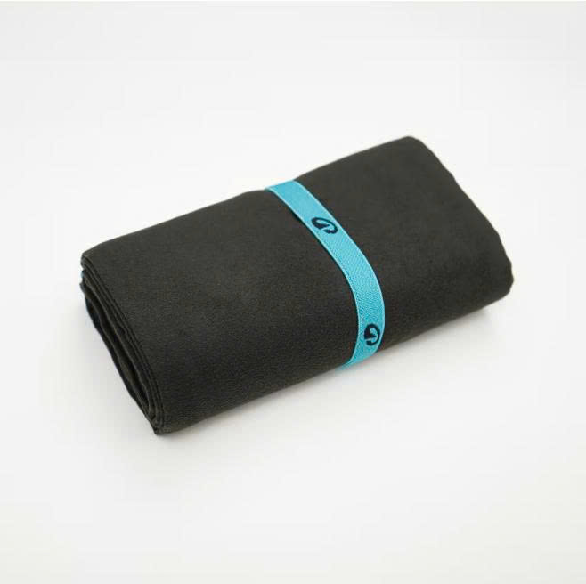 Khăn tắm lau người khô nhanh Microfibre Size M 60 x 80 cm L 80 x 130 cm thấm hút nhanh chơi thể thao bơi lội tắm biển MIRILIK Đen Có thể tái sử dụng Mềm Chất thấm hút Nhà Tắm