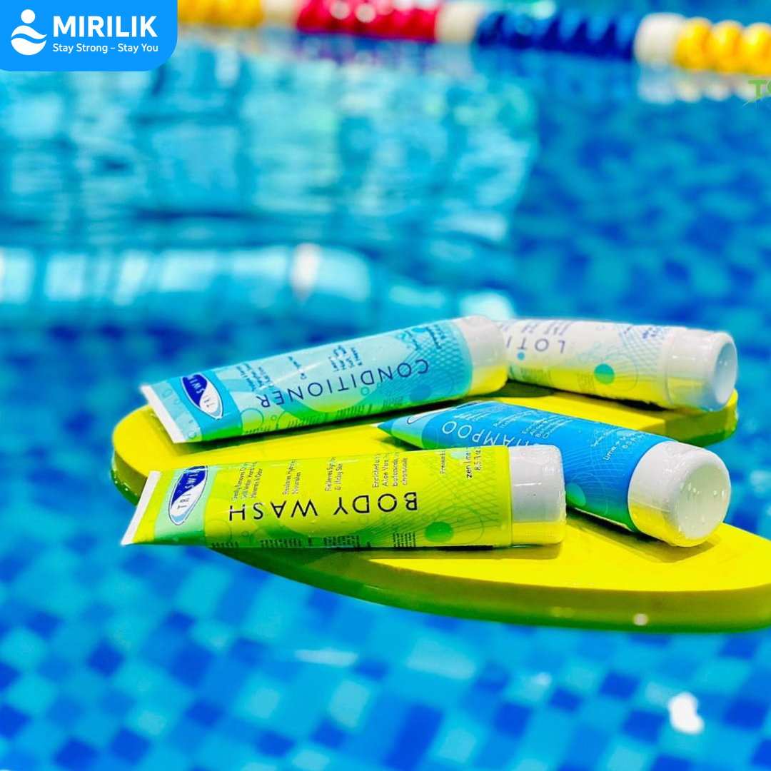 Dầu Xả Cho Người Đi Bơi TRISWIM 251 ml (Mỹ) Loại Bỏ Clo, Làm mượt tóc, bảo vệ màu tóc - Mirilik