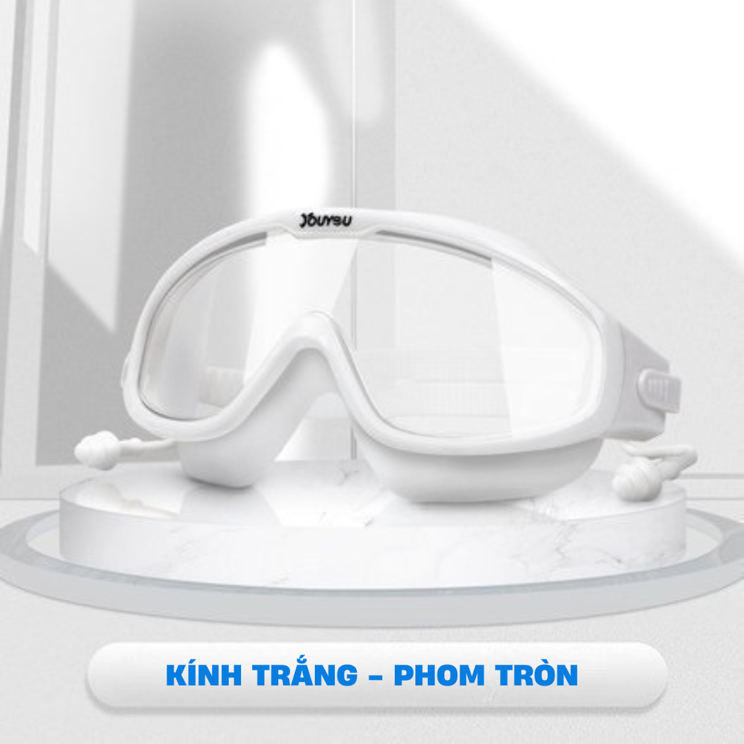 Kính bơi người lớn khung rộng dễ quan sát, chống mờ sương, chống thấm nước YOUYOU - Yuripromax