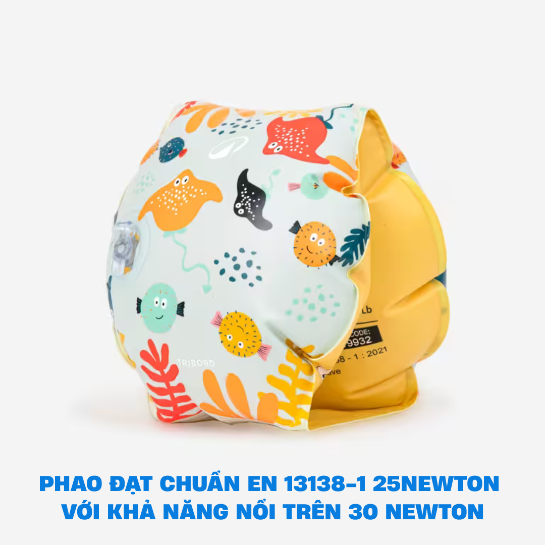 Phao bơi gắn tay cho trẻ em 11-30 kg hiệu Nabaiji - Mirilik