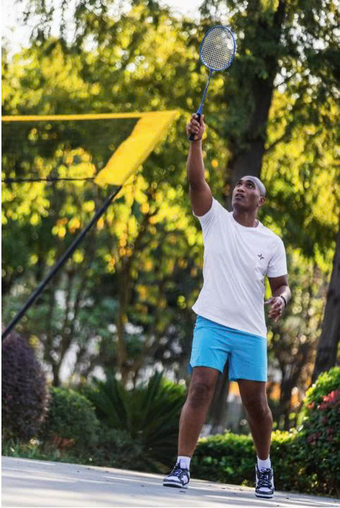 Vợt cầu lông khung nhôm cán thép người lớn nam nữ Unisex BR130 Xanh - MIRILIK HOUSE