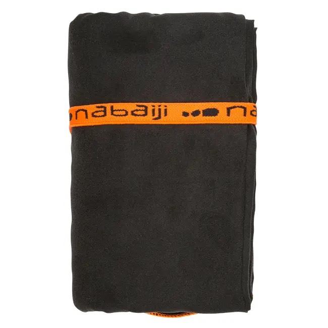 Khăn tắm lau người khô nhanh Microfibre Size M 60 x 80 cm L 80 x 130 cm thấm hút nhanh chơi thể thao bơi lội tắm biển MIRILIK Đen Có thể tái sử dụng Mềm Chất thấm hút Nhà Tắm