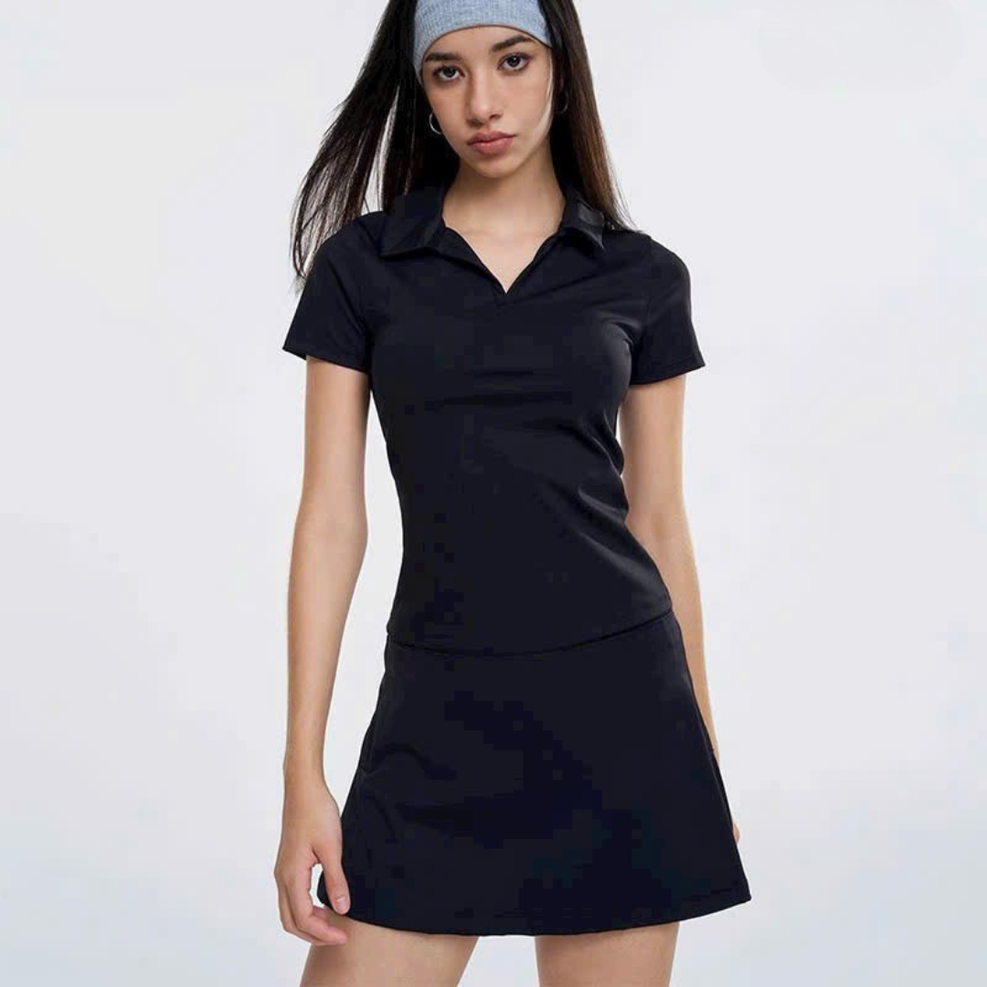 Váy thể thao nữ cao cấp Pickleball Golf Tennis cầu lông dã ngoại thời trang thoáng mát Yuripromax