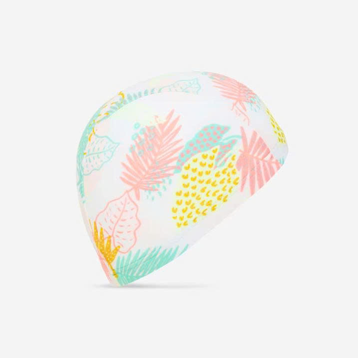 Nón bơi vải trẻ em người lớn, mũ bơi dễ đội không kéo căng tóc nam nữ bé trai bé gái chính hãng Mirilik Deca