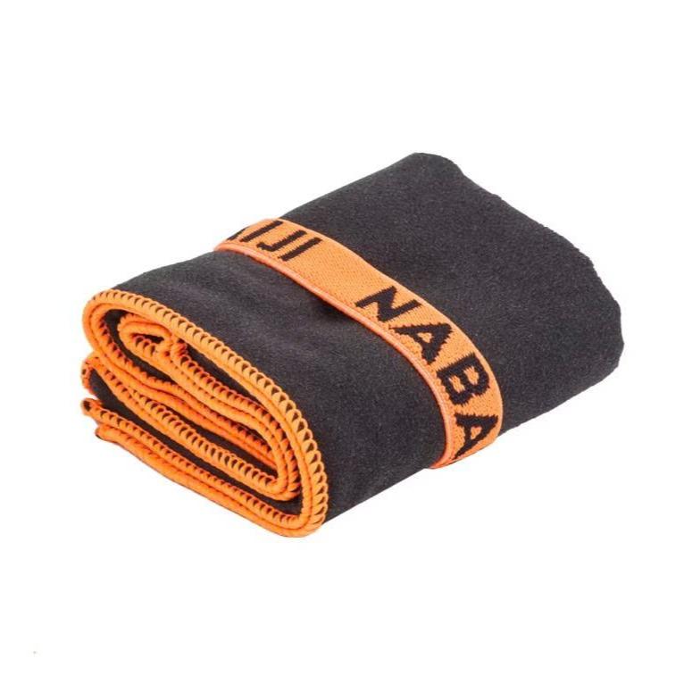 Khăn tắm lau người khô nhanh Microfibre Size M 60 x 80 cm L 80 x 130 cm thấm hút nhanh chơi thể thao bơi lội tắm biển MIRILIK Đen Có thể tái sử dụng Mềm Chất thấm hút Nhà Tắm